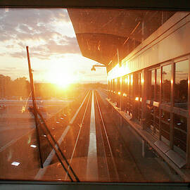 Looking Out Of The Skytrain Window by Daniel Lai