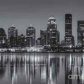 Louisville Skyline Morning Twilight IV by Clarence Holmes
