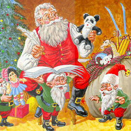 Making A List Checking It Twice by Richard De Wolfe
