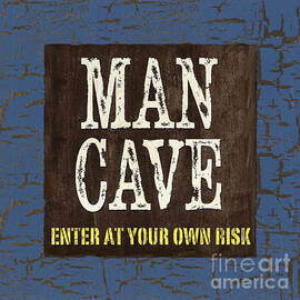 Man Cave Enter at your own Risk by Debbie DeWitt