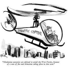 Manhattan Motorists Are Advised To Avoid The West by Donald Reilly