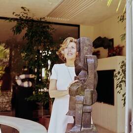 Marcia Weisman At Home by Horst P. Horst