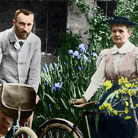 Marie And Pierre Curie by Science Photo Library