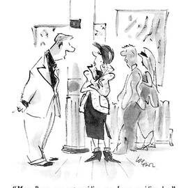 Mary Boone Was Not Avoiding Me.  I Was Avoiding by Lee Lorenz
