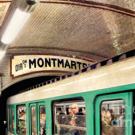 Metro to Montmartre. Paris   by Jennie Breeze