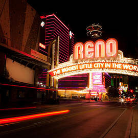 Midnight Reno Nevada  by Martin Christian