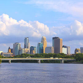 Minneapolis on River3 by Susan Buscho