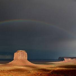 Monument Valley Rainbows 3 by Mo Barton