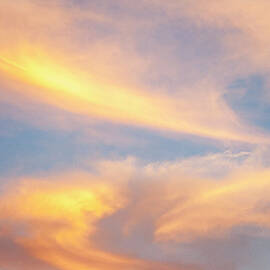 Moody Clouds Over Desert by Brian Stablyk