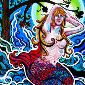 Moonlit Mermaid by Genevieve Esson