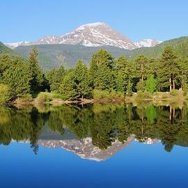 Morning Rocky Mountain Reflection  by Cascade Colors