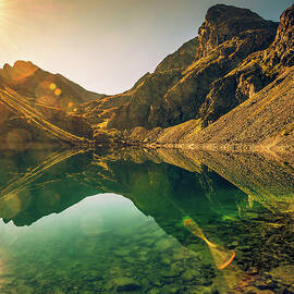 Mountain Lake Panoramic by Mmac72