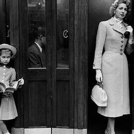 Mrs. Jeffrey Roche And Her Daughter Wearing Tweed by Frances McLaughlin-Gill