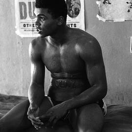 Muhammad Ali Sitting And Relaxing by Retro Images Archive