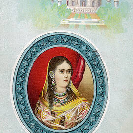 Mumtaz-i-mahal Favourite Wife by Mary Evans Picture Library