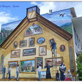 Mural In Beaupre Quebec