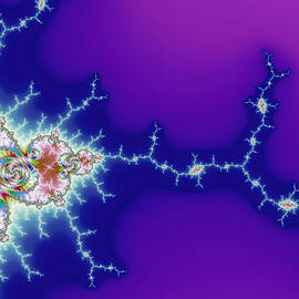 Mutant flash attack - digital fractal artwork by Matthias Hauser