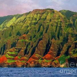 Na Pali Coast Kauai 7 by Joseph J Stevens