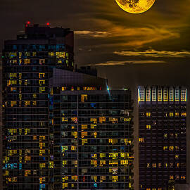 New York City Super Moon