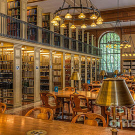 New York Public Library Genealogy Room I by Clarence Holmes