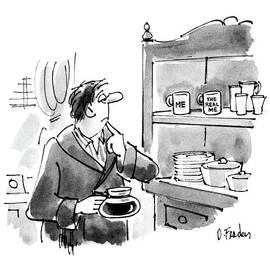 New Yorker April 6th, 1987 by Dana Fradon