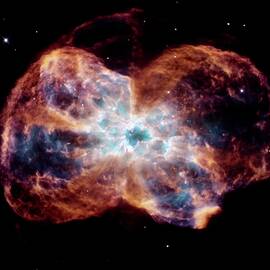Ngc 2440 Planetary Nebula by Science Photo Library