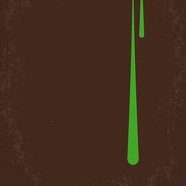 No004 My Alien minimal movie poster by Chungkong Art