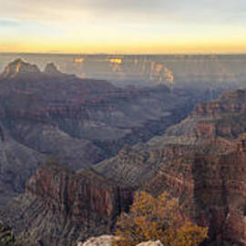 North Rim Sunrise Panorama 2 - Grand Canyon National Park - Arizona by Brian Harig
