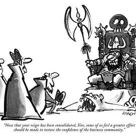 Now That Your Reign Has Been Consolidated by Lee Lorenz
