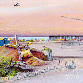 Ocean City Sand Sculpture by Albert Puskaric