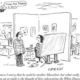 Of Course I Worry That He Could Be Another by David Sipress