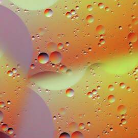 Oil And Water Abstract by Martin Hardman