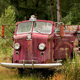 Old Fire Truck by Mary Jo Allen