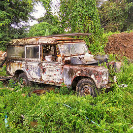 Old Land Rover in Thailand by Georgia Clare
