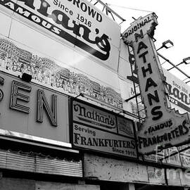 Original Famous - Nathans  Coney Island  Frankfurters by Susan Carella