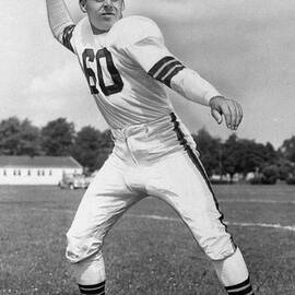 Otto Graham NFL Legend Poster by Gianfranco Weiss