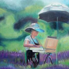 Painting the Lavender Fields