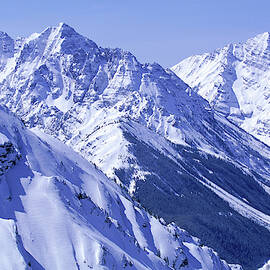 Panoramic View Of A Snow Covered by Peter McBride