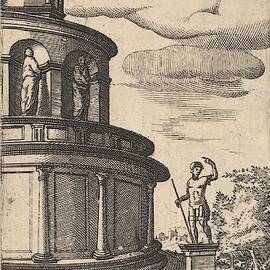 Partial View Of A Building Sepulchrum by Lambert Suavius