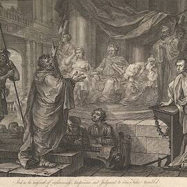 Paul Before Felix by William Hogarth