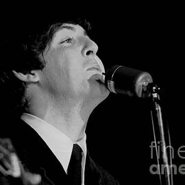 Paul Mccartney, Beatles Concert, 1964 by Larry Mulvehill