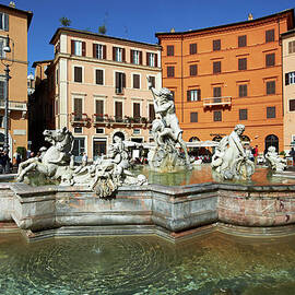 Piazza Navona, Rome, Italy by Andrea Pistolesi