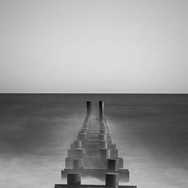 Pipe Dream bw vertical  by Michael Ver Sprill