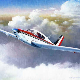 Piper Comanche 250 by Douglas Castleman