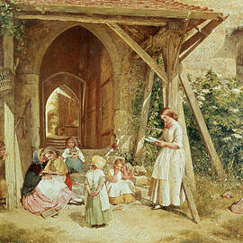 Playing at Schools by Charles James Lewis