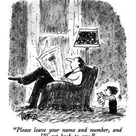 Please Leave Your Name And Number by Robert Weber