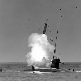 Polaris Missile Launch by Science Photo Library