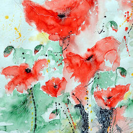 Poppies 06 by Ismeta Gruenwald