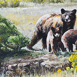 Prairie Black Bears by Aaron Spong