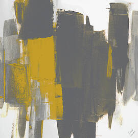 Prevailing Gray Square I by Lanie Loreth